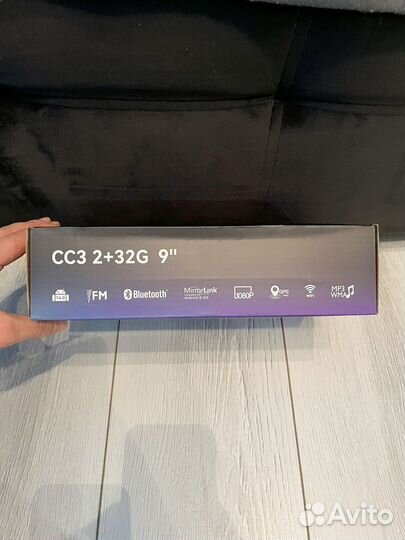 Магнитола с рамкой priora