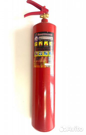 Огнетушитель оу-3 углекислотный метал.с манометром