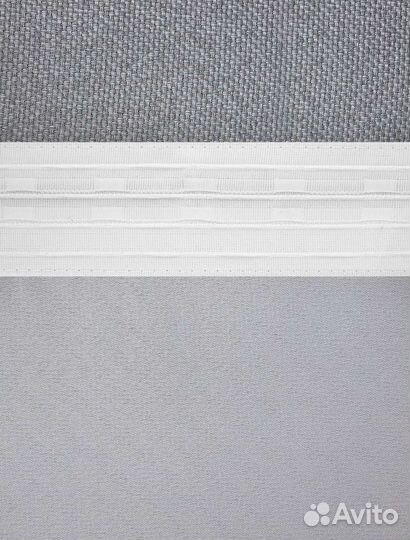 Комплект штор 300*270 рогожка серые