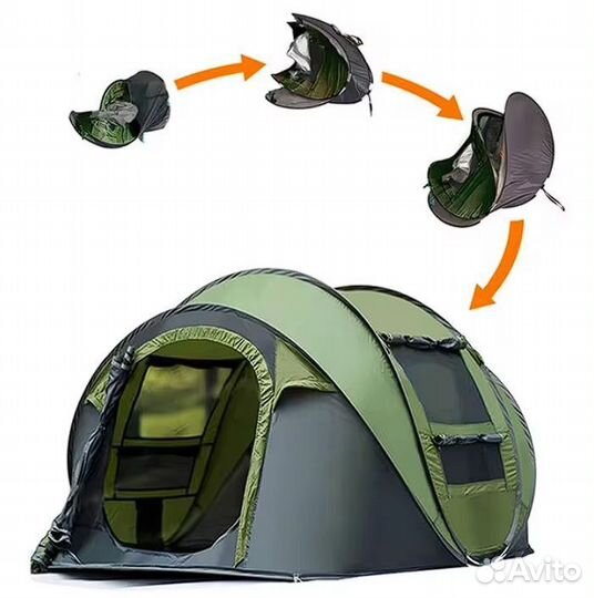 Палатка Автомат 2,0 х 3,0 х 1,5 м