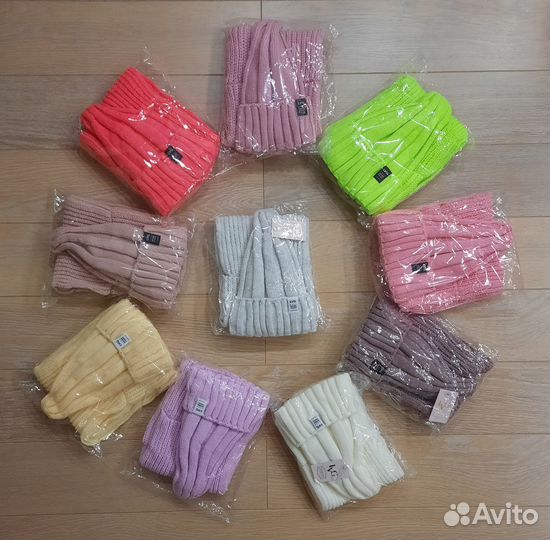 Новые зимние шапки-крутки со снудом