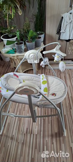 Электронные качели шезлонг