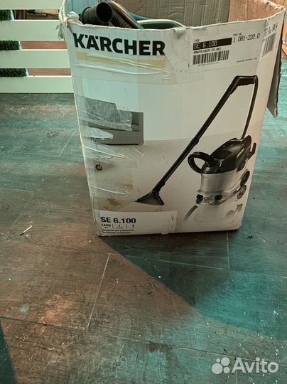Моющий пылесос karcher se 6.100
