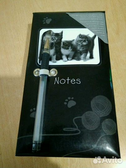 Блокнот с котиками