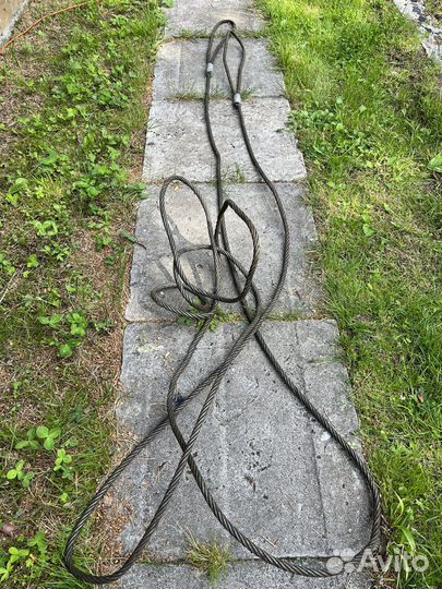 Трос стальной буксировочный