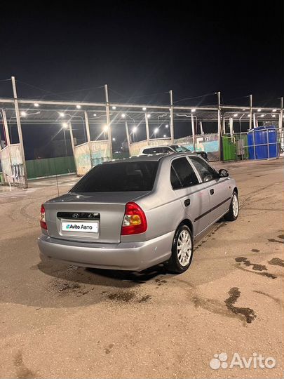 Hyundai Accent 1.5 МТ, 2004, 300 000 км