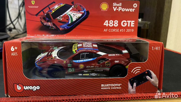 Коллекционная машинка Ferrari Shell V-Power