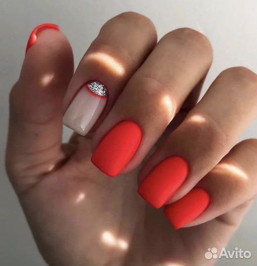 Гель лак,наращивание ногтей