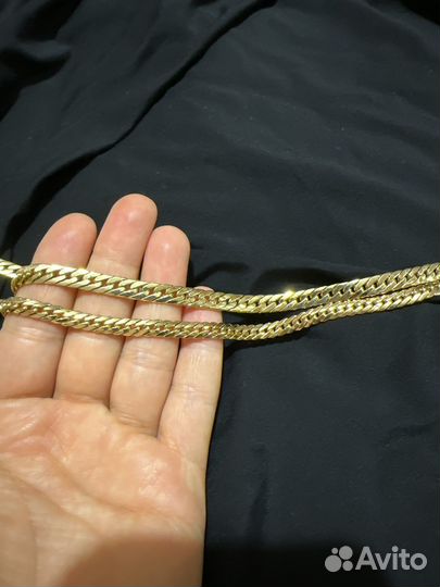 Золотая цепь 750 пробы
