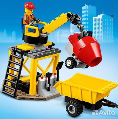 Конструктор Lego city 60252 и classic 11001