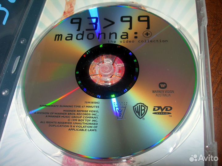 Madonna – The Video Collection 93:99 Australia