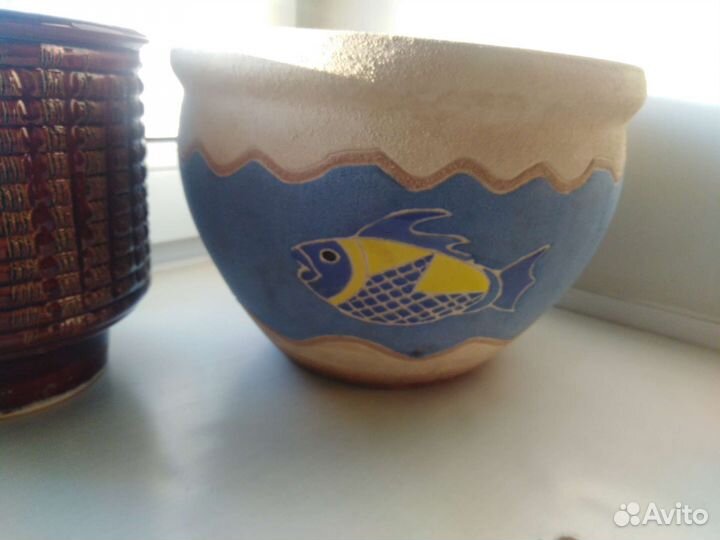 Керамические горшки для цветов