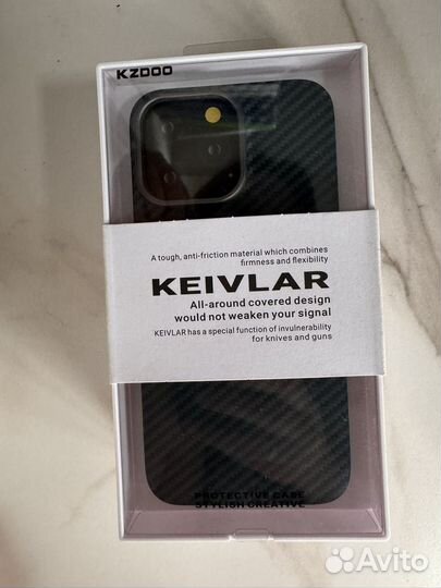 Чехол на iPhone 14 pro кевлар