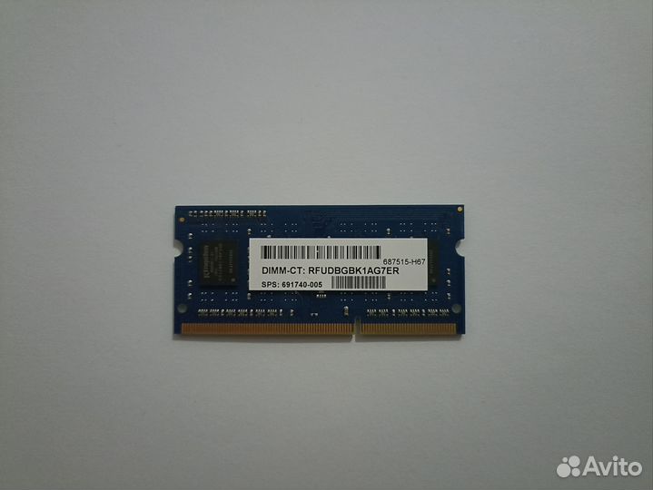 Оперативная память ddr3 4 gb