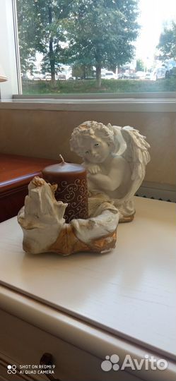 Статуэтка подсвечник ангел