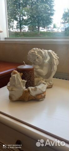 Статуэтка подсвечник ангел