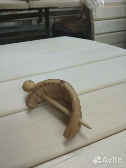 Заколка для волос из бересты