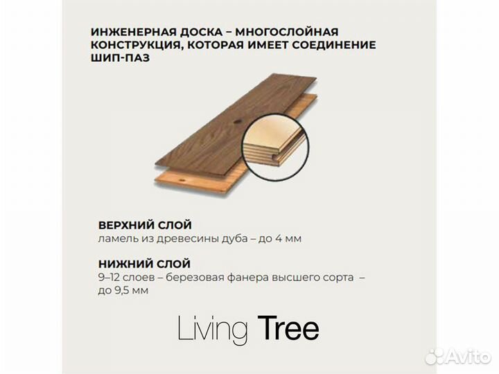 Напольное покрытие Дуб Полуночный