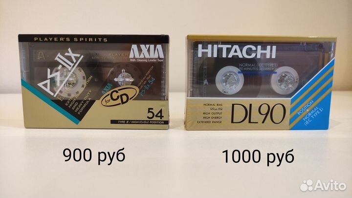 Аудио кассеты Teac Denon TDK