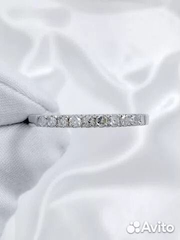 Золотое кольцо Дорожка с бриллиантами 585 / 1.68 г