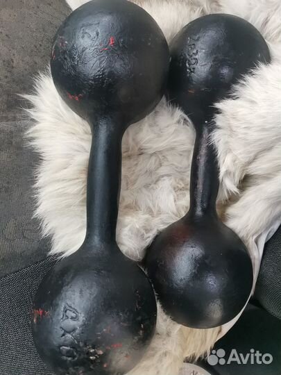 Гантели СССР 12 кг