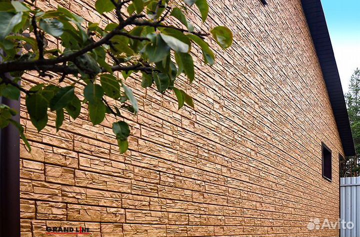 Фасадные панели под кирпич и камень