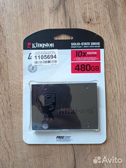 Ssd SATA 480gb Kingston