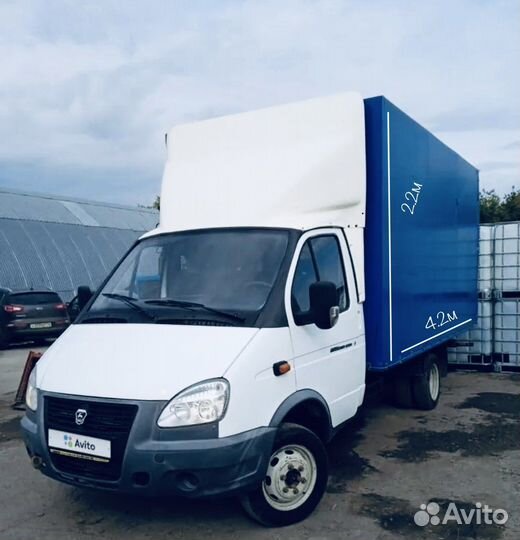 Грузоперевозки Газель 4м