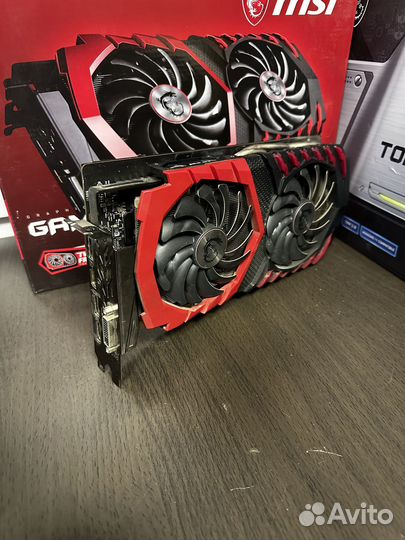 Игровая видеокарта MSI GTX 1060 6GB gaming X