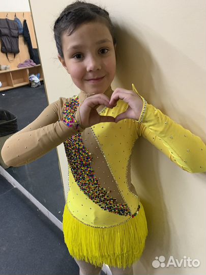 Костюм для фигурного катания 128 134