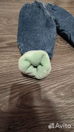Джинсы утепленные для девочки 92