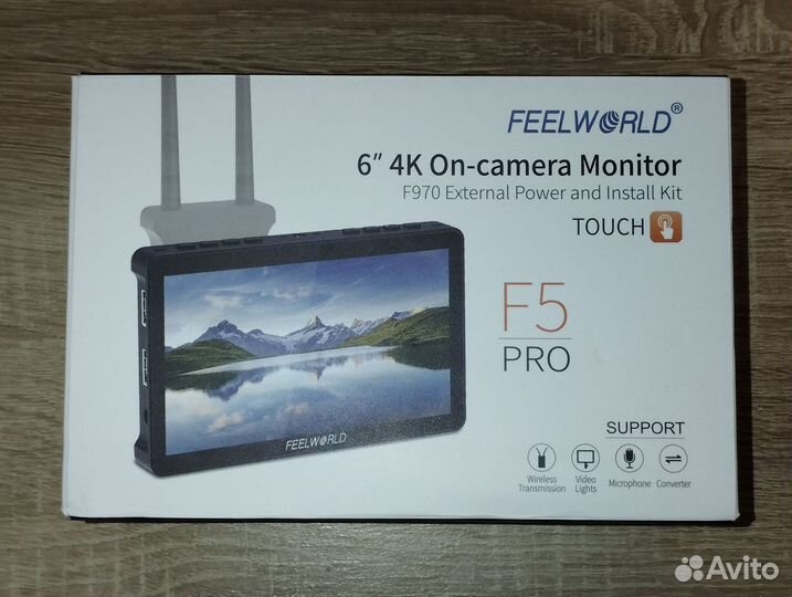 Монитор Feelworld F5 Pro V4 (сенсорный, 6 inch)