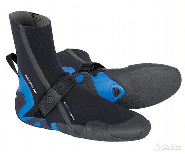 Высокая гидрообувь из неопрена 5мм Mission Hc Roun