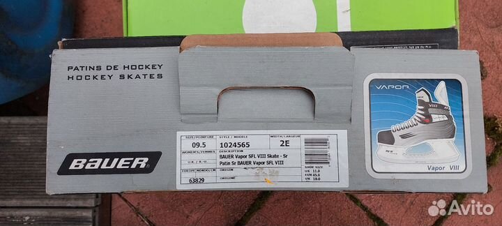 Коньки хоккейные 45 размер бауер