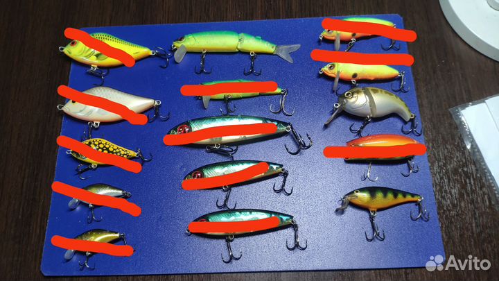 Воблеры Jackall, Rapala Оригинал