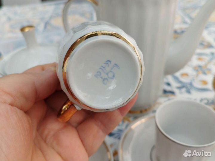 Сервиз кофейный не полный комплект