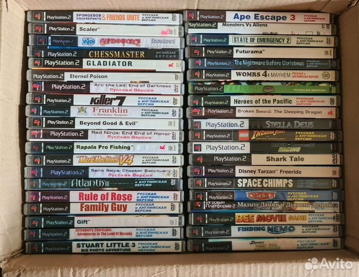Игры на PS2 (не лицензия)
