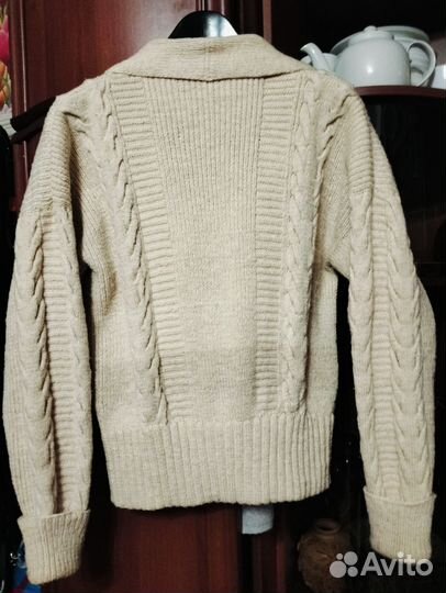 Кардиган женский 46 - 48 из носочной шерсти