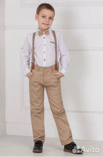 Костюм рубашка и брюки для мальчика новый