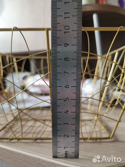 Корзинка металлическая