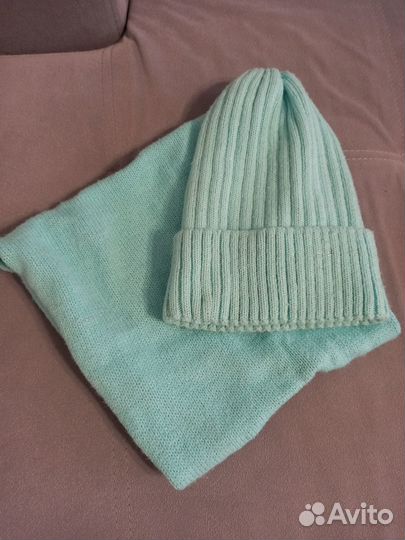 Два комплекта снуд+шапка