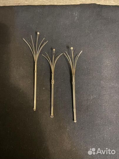 Венчик для шампанского серебро винтаж