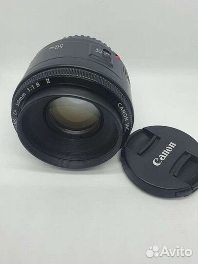 Объектив Сanon ef 50mm f 1 8 ii
