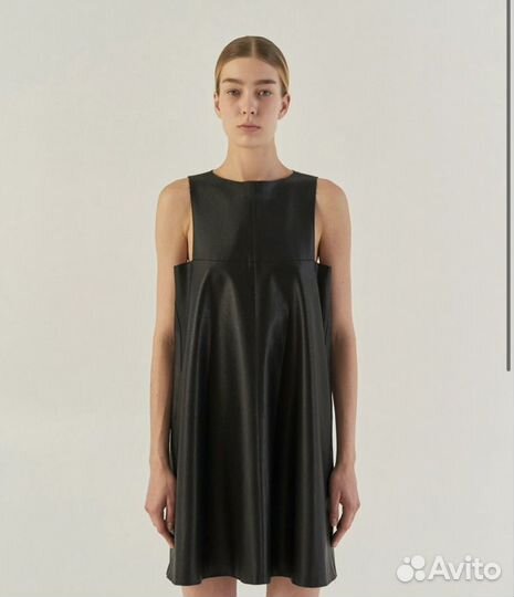 Сарафан из эко-кожи от Ushatava