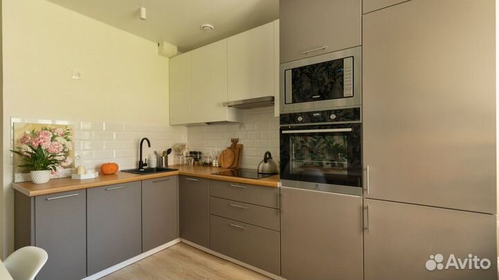 Кухня Stylish угловая и прямая