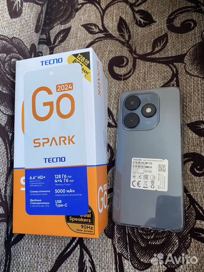 TECNO Spark Go 2024, 4/128 ГБ