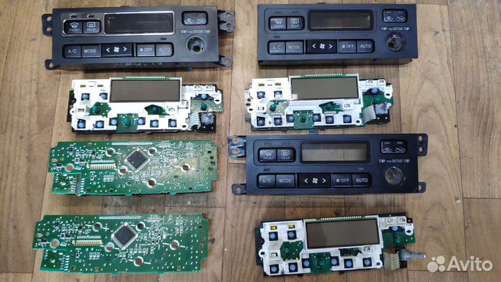 Климат-контроль Toyota жк-экран