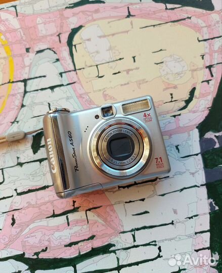 Canon PowerShot A560 цифровой фотоаппарат