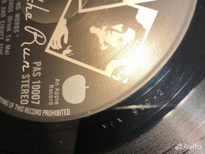 Band on the Run P. McCartney lp
