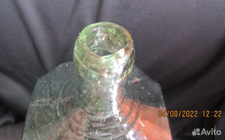 Старинная бутылка штоф